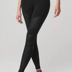 Alo Yoga High Waist Moto Full Length Workout Leggings Size (S)mall